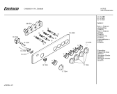 Схема №4 CH20650 Constructa с изображением Панель управления для плиты (духовки) Bosch 00354958