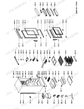 Схема №1 ART8780H (F092346) с изображением Руководство для холодильника Indesit C00361118
