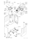 Схема №2 AWT 5125 с изображением Обшивка для стиралки Whirlpool 481245216738