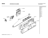 Схема №6 SRV55T34EU с изображением Набор кнопок для посудомойки Bosch 00600824