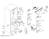 Схема №4 P1KNB4927B с изображением Дверь для холодильника Bosch 00248955