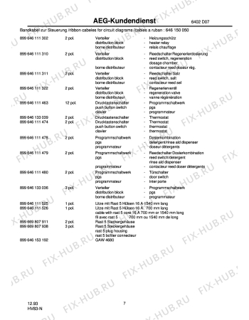 Взрыв-схема посудомоечной машины Unknown 4680 ISR 911 3701-40 - Схема узла Section6