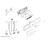 Схема №5 WM14E190NL с изображением Панель управления для стиралки Siemens 00447611