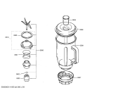 Схема №6 0710014642 с изображением Загрузочный лоток для кухонного комбайна Bosch 00085707