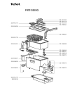 Схема №1 FR700900/3Q с изображением Клавиша для тостера (фритюрницы) Seb SS-990074_3D1