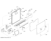 Схема №6 SHV53T53UC SilencePlus 46 dBA с изображением Панель управления для электропосудомоечной машины Bosch 00770216