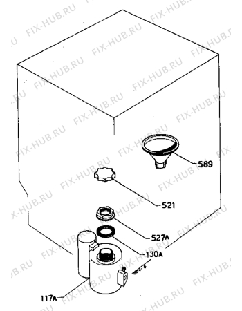 Взрыв-схема посудомоечной машины Zanussi IT6020 - Схема узла Water softener 066