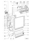 Схема №2 GSF 7596 TW-WS с изображением Панель для посудомоечной машины Whirlpool 481245370659