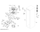 Схема №8 T18BD80FL с изображением Монтажный набор для холодильной камеры Bosch 00679233