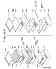 Схема №11 KSDN 595 OP SW с изображением Декоративная панель для холодильника Whirlpool 481245088523