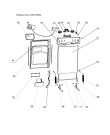 Схема №3 DW1260WA с изображением Модуль (плата) управления для посудомоечной машины Whirlpool 482000016633