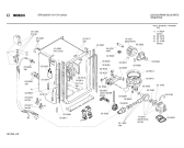 Схема №4 SPU2222SK с изображением Передняя панель для электропосудомоечной машины Bosch 00281927