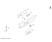 Схема №4 WAT24368GR с изображением Панель управления для стиральной машины Bosch 11025042