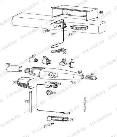 Взрыв-схема холодильника Corbero FC1785S/9 - Схема узла Electrical equipment 268