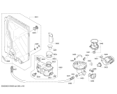 Схема №6 SMV50E80EU с изображением Передняя панель для посудомоечной машины Bosch 00703912