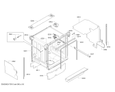 Схема №5 SMI50E56EU с изображением Набор кнопок для посудомойки Bosch 00615052