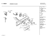 Схема №4 WFB2070BY с изображением Панель управления для стиральной машины Bosch 00289192
