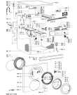Схема №2 WAK/D 6416 EX с изображением Декоративная панель для стиралки Whirlpool 481245310885