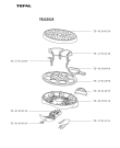 Схема №1 78223025 с изображением Плоскость для мультигриля Tefal TS-01009100