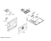 Схема №6 CF430250S с изображением Панель управления для электропечи Bosch 00678282