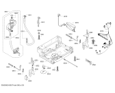 Схема №5 S41N53N2EU с изображением Силовой модуль запрограммированный для посудомоечной машины Bosch 00750554