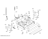 Схема №6 SGS46M62AU с изображением Передняя панель для посудомоечной машины Bosch 00663394