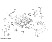 Схема №6 SHX36L16UC DLX Series с изображением Крышка кнопки для посудомоечной машины Bosch 00603457