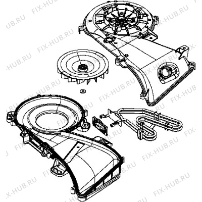 Вставка для стиралки Electrolux 3486349404 в гипермаркете Fix-Hub