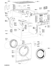 Схема №3 AWOC77142 (F091405) с изображением Наставление для стиральной машины Indesit C00366290