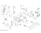 Схема №6 SBI69M55EU с изображением Передняя панель для электропосудомоечной машины Bosch 00702540