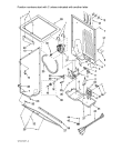 Схема №13 YMET3800TW2 с изображением Рукоятка для стиралки Whirlpool 481953598597