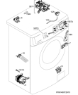 Схема №1 L71670FL с изображением Затвор для стиралки Aeg 3792036000