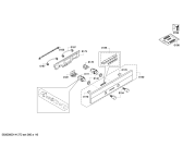 Схема №6 HB73RS551E с изображением Панель управления для плиты (духовки) Siemens 00673443