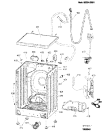 Схема №4 WIXXL126SEU (F039992) с изображением Обшивка для стиральной машины Indesit C00143663