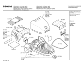 Схема №3 VS60A01ID, SUPER C 600 с изображением Крышка для пылесоса Siemens 00296287