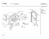 Схема №1 0705134192 GIL130 с изображением Панель для холодильника Bosch 00113884