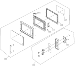 Схема №2 MT121S (427876, XY720Z) с изображением Дверка для микроволновки Gorenje 434623