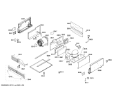 Схема №8 T24BR70FS с изображением Ремкомплект для холодильника Bosch 00249891