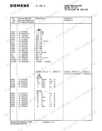 Взрыв-схема телевизора Siemens FS9328 - Схема узла 05