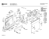 Схема №4 195307254 5121.15S с изображением Панель для электропосудомоечной машины Bosch 00270541