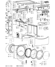 Схема №2 085 US/US с изображением Проводка для стиралки Whirlpool 481232178168