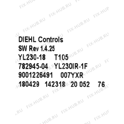 Модуль управления для электропечи Bosch 11022310 в гипермаркете Fix-Hub