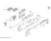 Схема №6 SHX45M06UC с изображением Панель управления для посудомойки Bosch 00665300