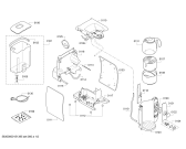 Схема №2 TAS6517 TASSIMO с изображением Боковая часть корпуса для электрокофемашины Bosch 00674827