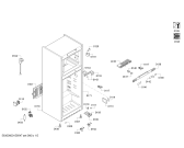 Схема №4 BD2046H2IN с изображением Дверь морозильной камеры для холодильной камеры Bosch 00687569