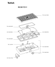 Схема №1 PR300162/11 с изображением Фиксатор для электрогриля Tefal TS-01003861