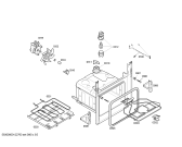 Схема №5 3HT508XP horno balay indep. inox multif. с изображением Передняя часть корпуса для духового шкафа Bosch 00664252