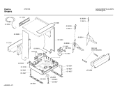Схема №4 SPIEBA7AA с изображением Передняя панель для посудомоечной машины Bosch 00298752
