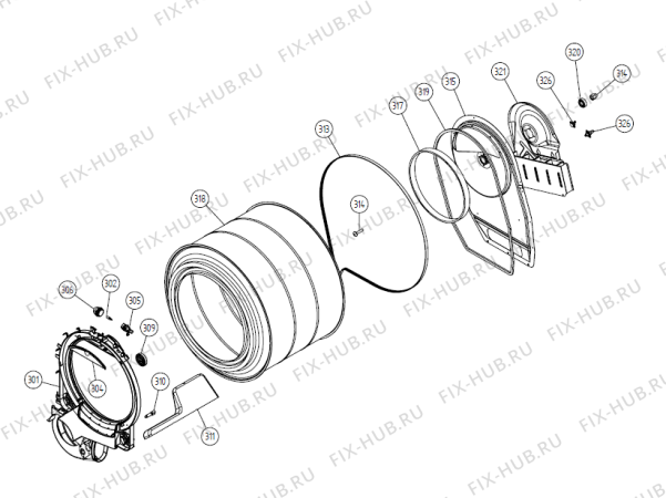 Схема №6 TKI 800 SE   -Titanium FI (337020, TD60.3) с изображением Декоративная панель для стиралки Gorenje 349656