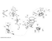 Схема №6 SHE55M12UC с изображением Корзина для посуды для посудомойки Bosch 00248822